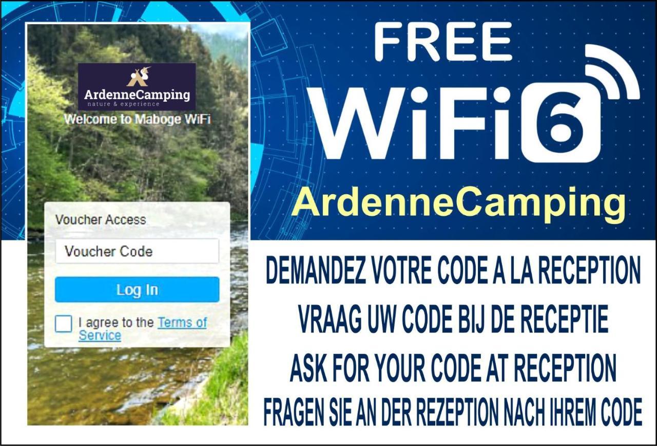 Ardenne Camping Maboge Ла-Рош-ан-Арден Екстер'єр фото